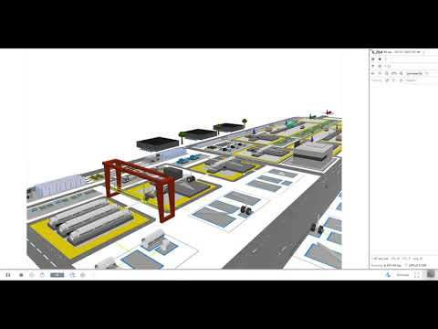 Anylogic Simulation - YouTube