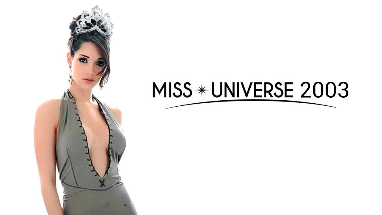 Miss Universe 03 Amelia Vega Youtube