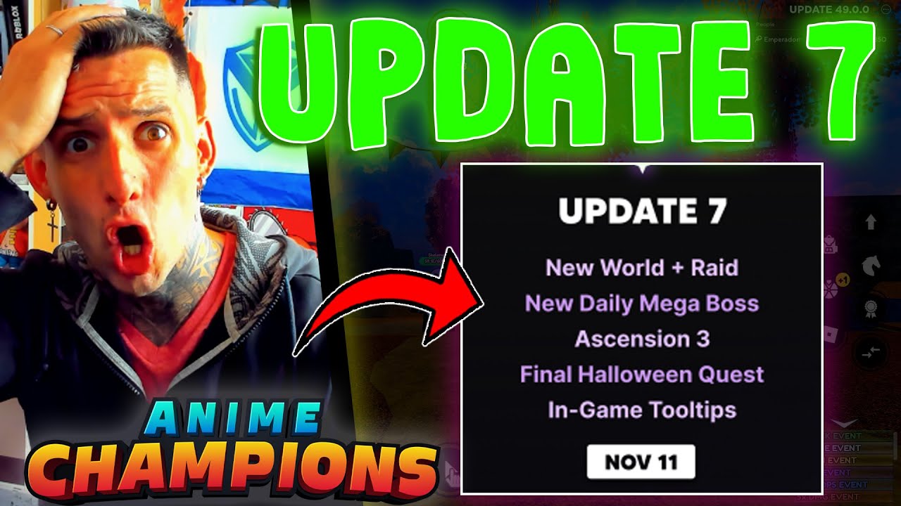 🚨UPDATE 7 ANIME CHAMPIONS SIMULATOR ROBLOX - YouTube