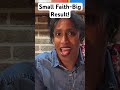 Small Faith = Great Result! #faith #buyingahome