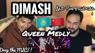 Singer Reacts| Dimash And SuperVocal- QUEEN MEDLY| MUST SEE!!