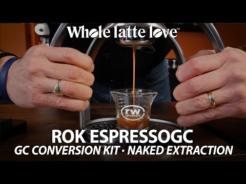 Play ROK EspressoGC, GC Conversion Kit + Naked Extraction! by Whole Latte Love