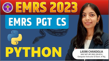 EMRS PGT CS | PYTHON | Most Important Questions | EMRS PGT 2023 | EMRS PGT Computer Vacancy 2023