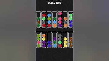 Ball Sort Puzzle Level 1005