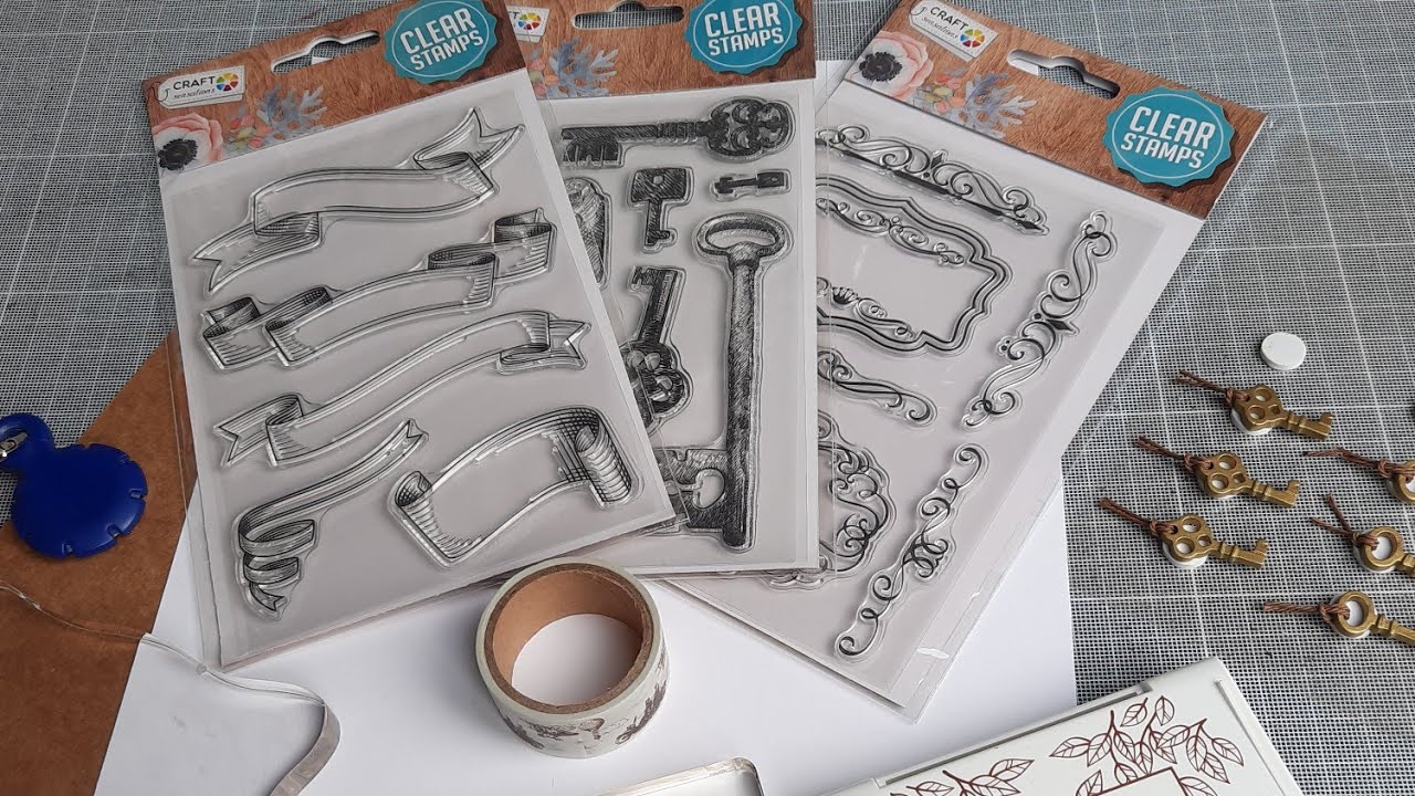 Tuto Carte Avec tampon Action