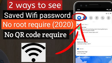 2 ways to view saved wifi password on android phone without root on 2020 | Any Android Device |