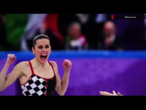 Женя Медведева в проморолике NBC для Олимпийских Игр 2022