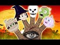 Halloween Finger Family Songs and Spooky Nursery Rhymes For Kids by HooplaKidz Toons