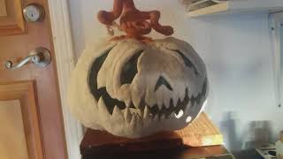 Paper Mache / Clay Jack-o-Lantern 2018 Haloween