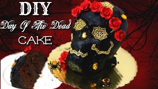 DAY OF THE DEAD CAKE || Janie's Sweets