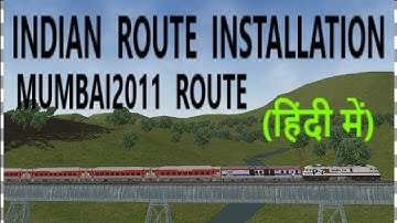 MSTS Mumbai 2011 Indian Route Installation ( हिंदी में)