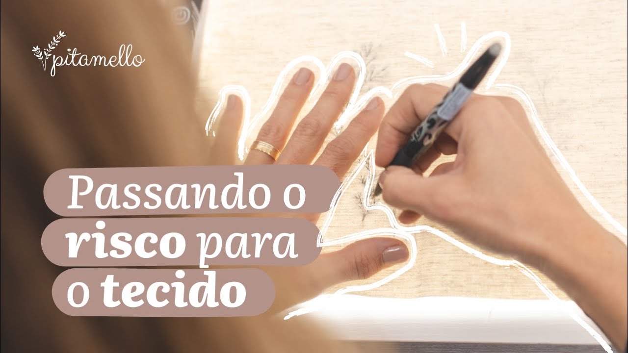 Como passar o risco para o tecido