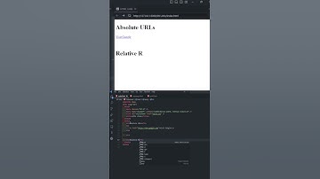 HTML eps 09 - Links | Absolute & Relative URLs #html5 #web #codingforbeginners #tutorial #coding