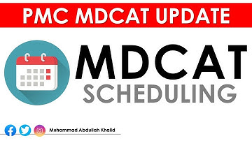 How to Select MDCAT Date and Center | MDCAT 22 Scheduling | Video Tutorial | PMC MDCAT 2022