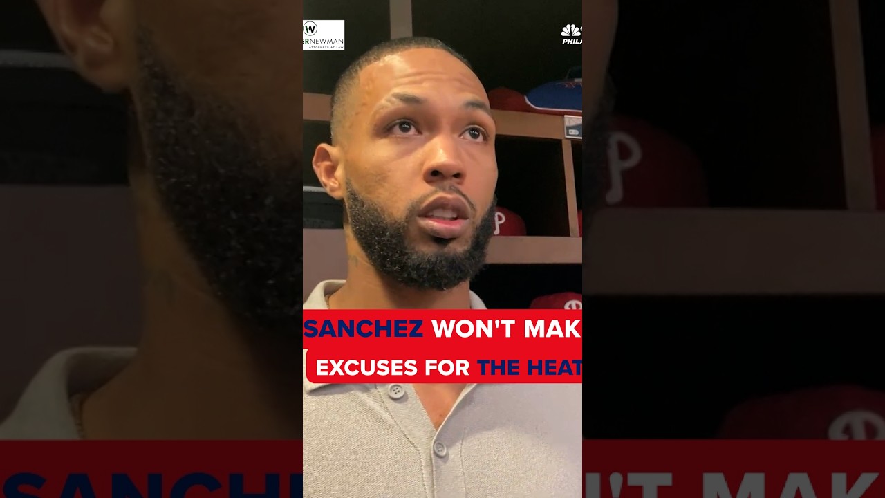 Cristopher Sánchez won't make any excuses about being "out of gas" 👀