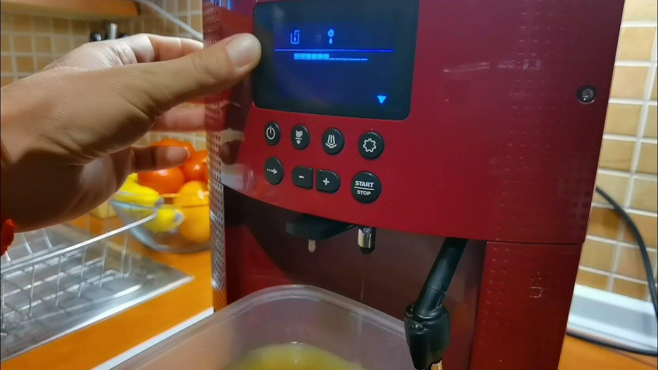 How To Clean a KRUPS Coffee Machine With KRUPS Cleaning Tablets? Step