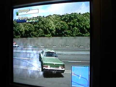 Playing Driver 2 Test Video Of My Panasonic SDR-T70 Camcorder