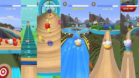 Going Balls Game | Level 1186,1187,1189 | | Bonus Level 1188 | | Going Ball Speedrun |