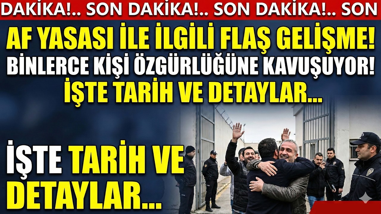 2026 Af Yasası İçin Beklenen Rapor Açıklandı Mı