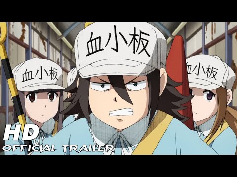 Cells at Work! Code Black Official Trailer/PV [ Hataraku Saibō