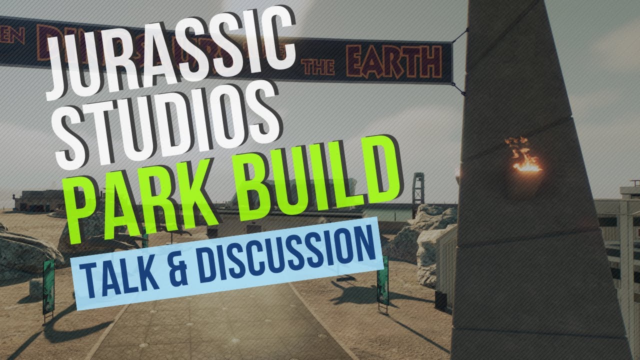 Jurassic Studios (Jurassic World Evolution 2 Park Build ) - YouTube