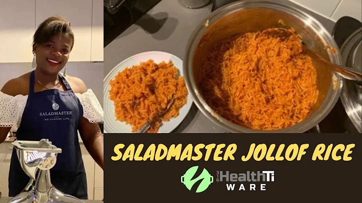 Saladmaster -  Nigerian Jollof Rice NO OIL!