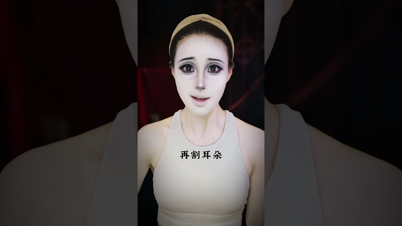 十三歲時就應該被犧牲，但他不願意做待宰的羔#挑战100个反派角色 #makeup #makeuptutorial #熱門 #美妝教學 #shorts