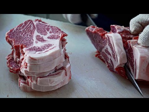 진짜 미친 정육식당입니다. 사장님 경력만 40년.. 삼겹살 원육보고 시력상승했습니다.