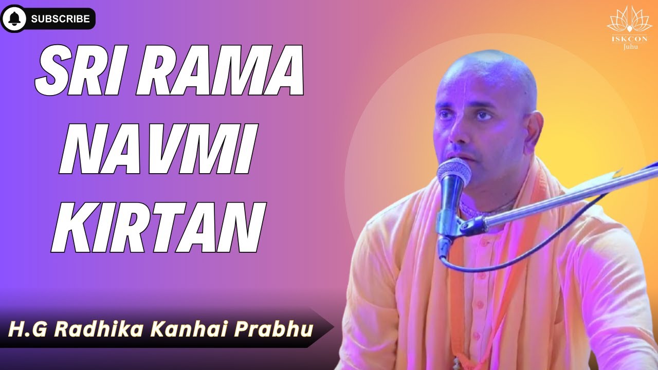 Sri Rama Navami Kirtan | By H.G Radhika Kanhai Prabhu | 6th Apr 2025