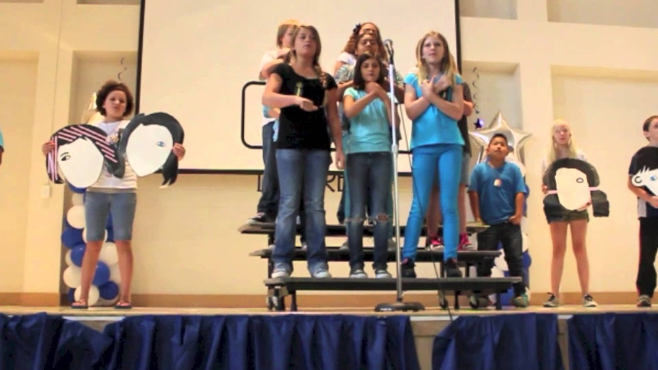 Bagdad Elementary Mrs. Sanchez 5th Grade Class Talent Show 20122013