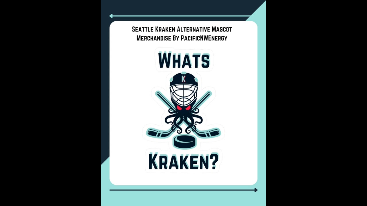 Seattle Kraken Alternative Mascot By PacificNWEnergy 🏒