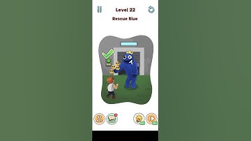 Rainbow Blue Monster Delete One Part Android Gameplay Level 22