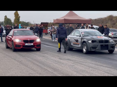 Видео: Дизельный Монстр  против  BMW  M240  stage 3 .  Взрыв мозга .