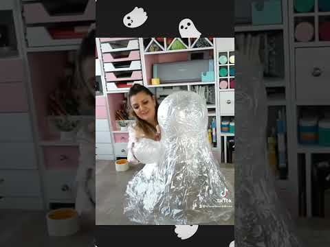 ? Fasrasma con Cinta adhesiva ⚰️ #chuladascreativas #ghost  #ghostbusters #diy #halloweendecor