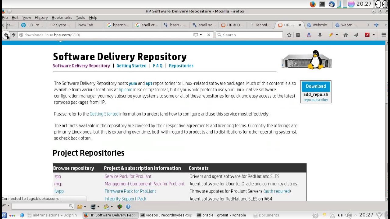 4- My New Webmin Module: HP SmartArray and HP Server Reporter (English Version)