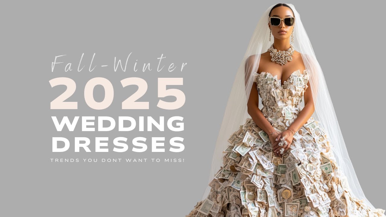 Top Bridal Fashion Trends for Fall 2025 | Bridal Fashion Week Highlights