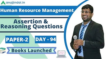 5 MCQs | Paper 2 | Human Resource Management | UGC NET JRF JUNE 2020 | Day 94 - by Shubham Sir