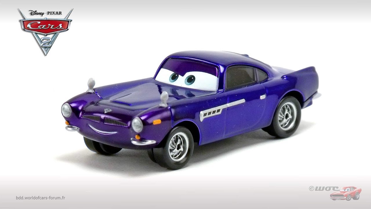 BDD World of Cars - Blue Ransburg Finn McMissile (Top Secret Bonus