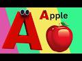 Phonics Song 2 with TWO Words in 3D - A For Apple ABC Alphabet Songs with Sounds for Children's