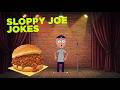LAUGH NOW! Sloppy Joe Jokes - Jersey Joe's Cartoon Comedy Club # 46