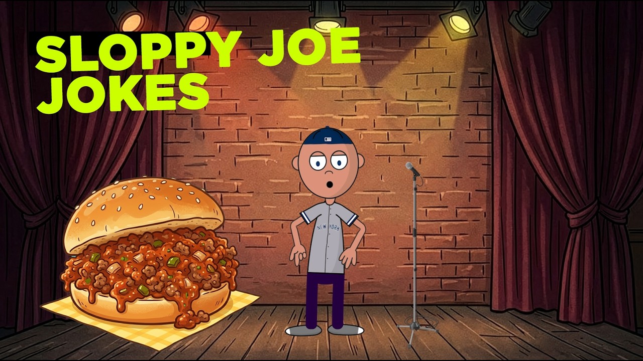 LAUGH NOW! Sloppy Joe Jokes - Jersey Joe