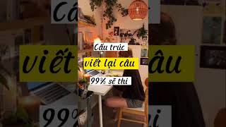 Viết lại câu tiếng Anh #tienganhthuoanh #learn Viết lại câu tiếng Anh #tienganhthuoanh #learn