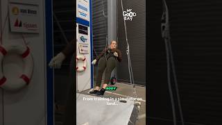 This Simulator Trains Sailors to Balance at High Speed #shorts