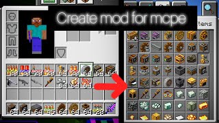 MINECRAFT POCKET EDITION CREATE MOD #minecraft #create mod #edit screenshot 3