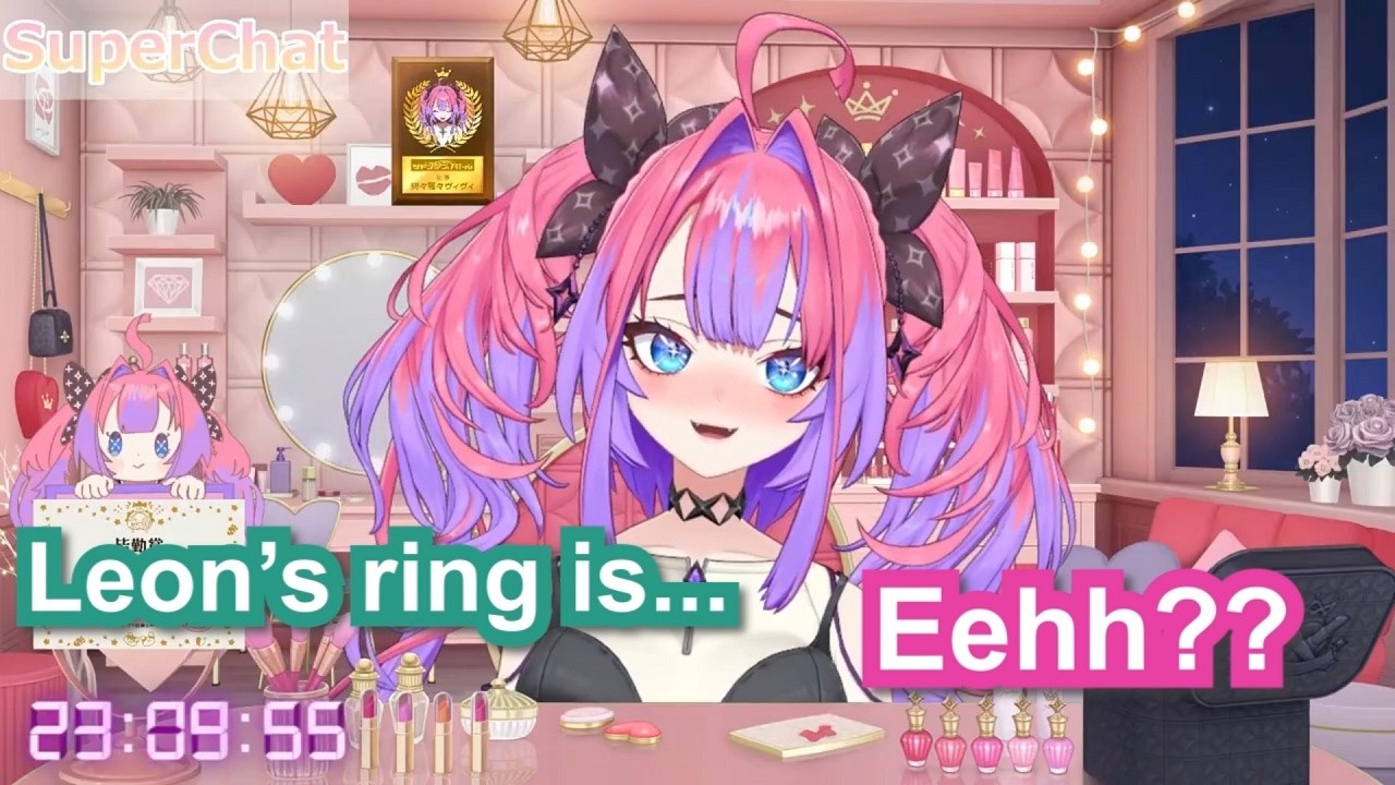 Kikirara Vivi's still hung up on Leon's ring Part2【Eng Sub / hololive】