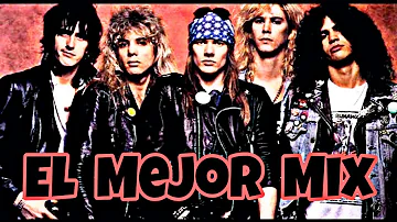 "MIX GUNS N' ROSES" MEJORES CANCIONES Y ÉXITOS/AUDIO HQ.✌🏻🎶