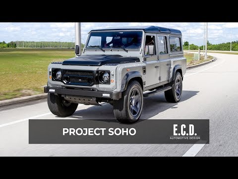 Supercar-inspired Design in this Restored British Defender 110 | Project Soho | D110