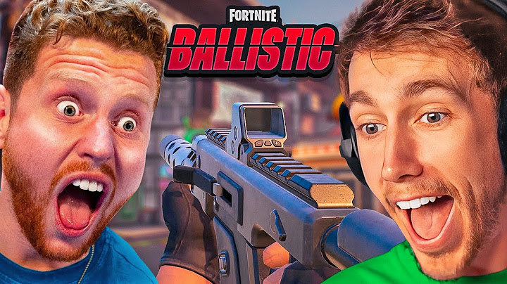 FIRST TIME SIDEMEN PLAY FORTNITE BALLISTIC