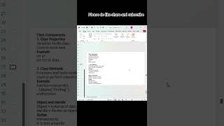 Class properties and methods