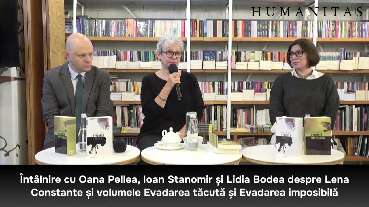 Întâlnire cu Oana Pellea, Ioan Stanomir și Lidia Bodea despre Lena Constante